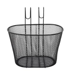 PANIER VELO METAL NOIR 10L