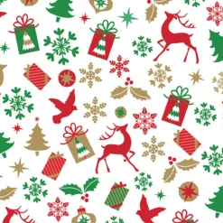 PAPIER CADEAU 4C TRADITIONNEL 500X70CM