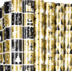 PAPIER CADEAU CHIC NOEL 0.7X2M