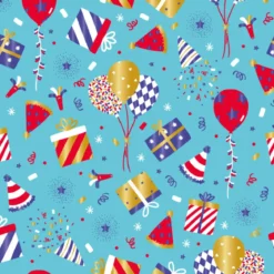 PAPIER CADEAU FESTIF 100X100CM