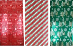 PAPIER CADEAU METALISE IMPRIME 200X70CM