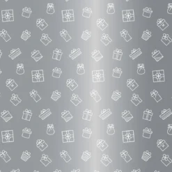 PAPIER CADEAU METALISE LUXE 200X70CM