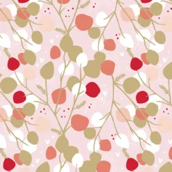 PAPIER CADEAU CLASSIQUE ROSE 200X70CM