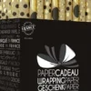 PAPIER CADEAU KRAFT BRUN DORURE A CHAUD 0.70X1.5M
