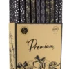 PAPIER CADEAU TEINTE MASSE NOIR 0.7X2M