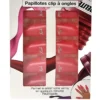 PAPILLOTES CLIPS A ONGLES