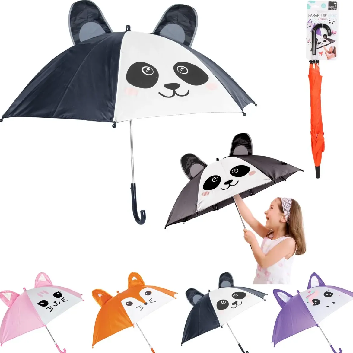 PARAPLUIE ENFANT ANIMAUX