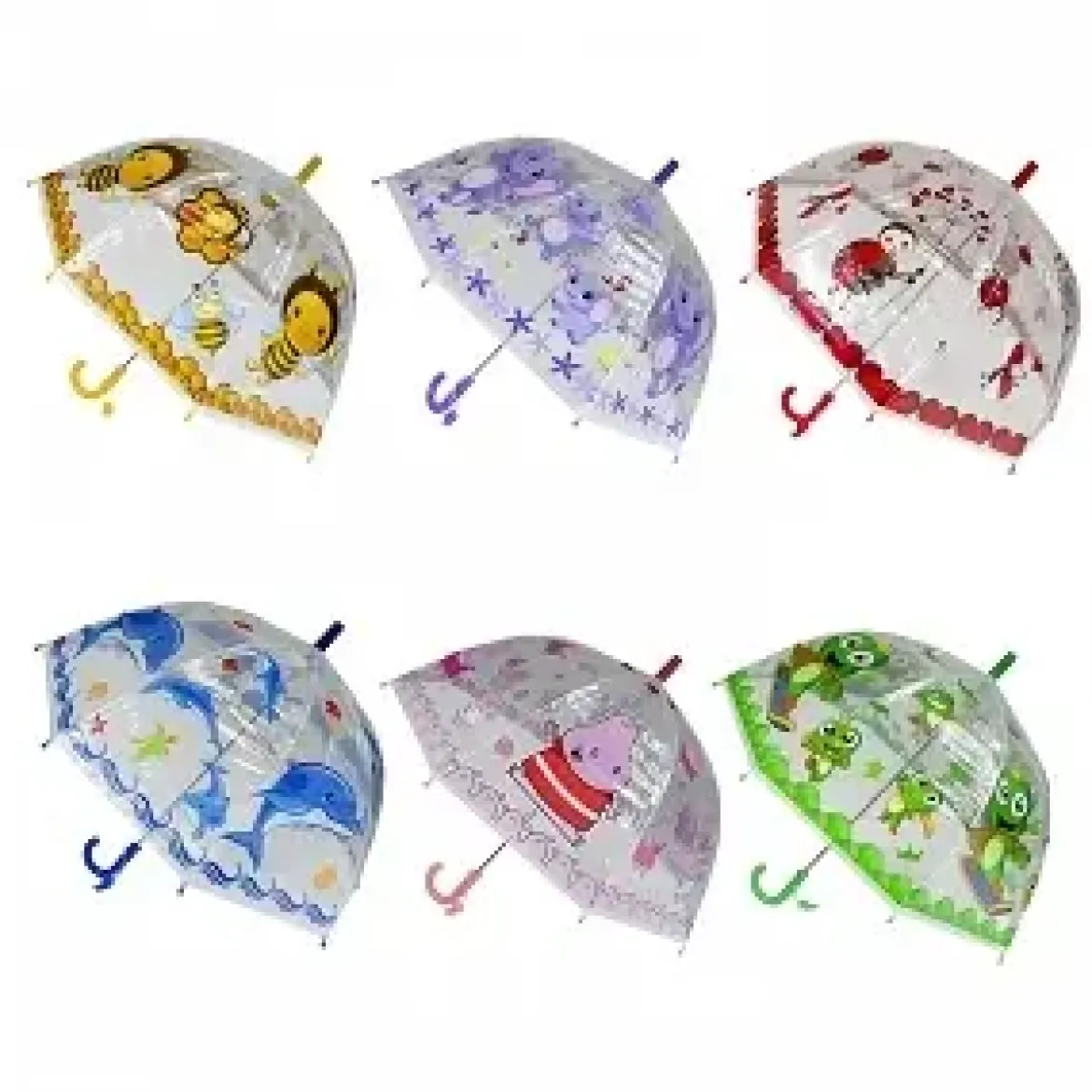 PARAPLUIE TRANSPARENT IMPRIME