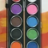 12 PASTELS GOUACHES 28MM ET 1 PINCEAU