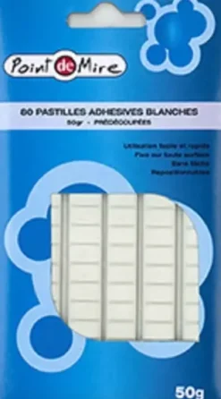 80 PASTILLES PATE A FIXER BLANCHE