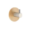 PATERE SIMPLE BAMBOU METAL 3M CHROME
