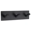 PATERE TRIPLE METAL PEINT 3M NOIR