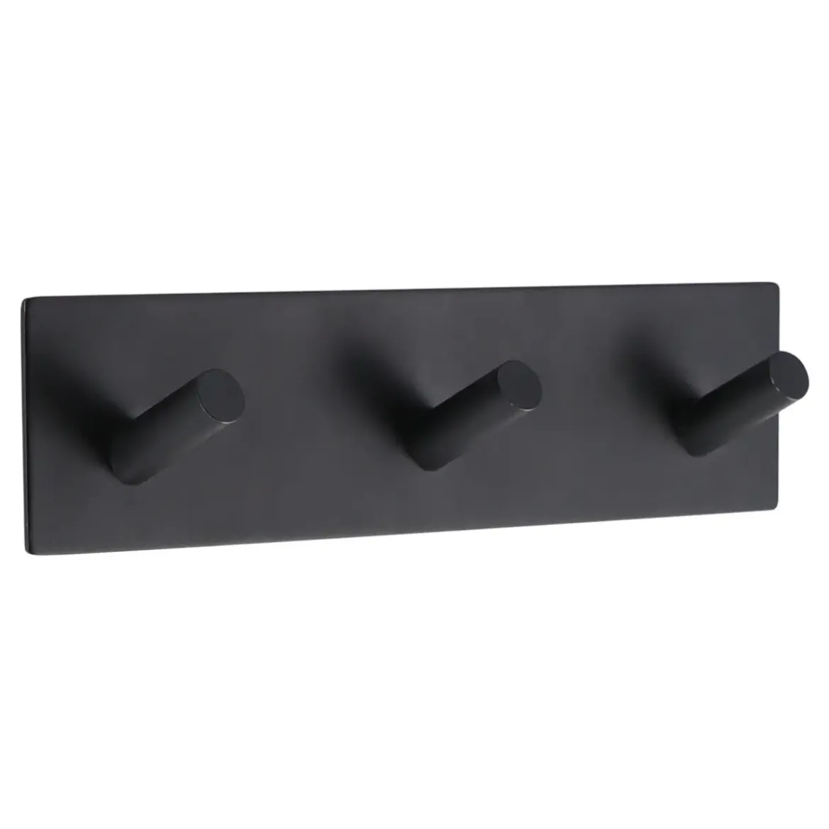 PATERE TRIPLE METAL PEINT 3M NOIR