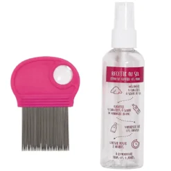 PEIGNE ANTI POUX ET FLACON 100ML