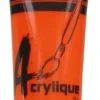 PEINTURE ACRYLIQUE MATE ORANGE 75ML