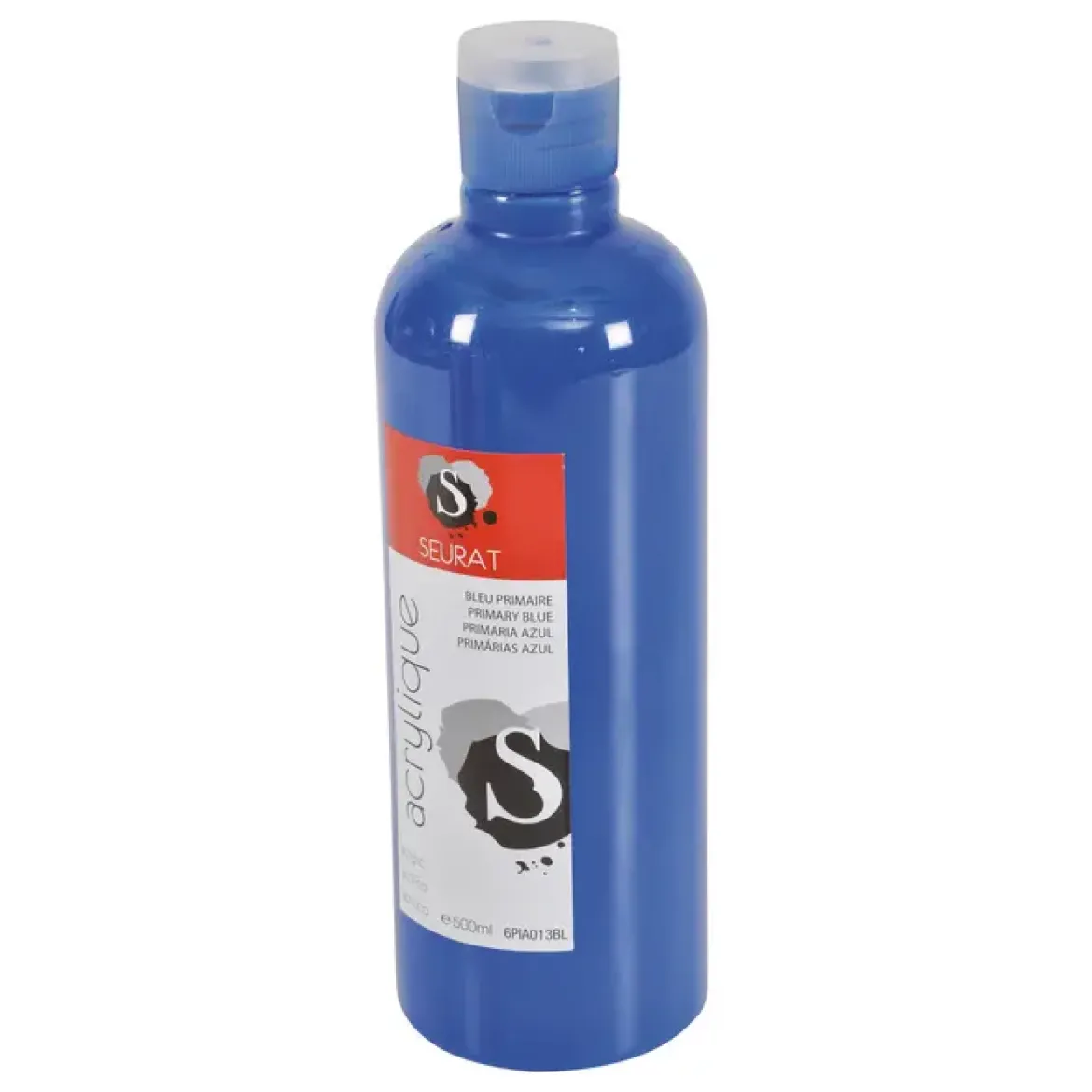 PEINTURE ACRYLIQUE 500ML BLEU PRIMAIRE