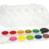 PEINTURE A L EAU X 12 PCS ET 1 PINCEAU