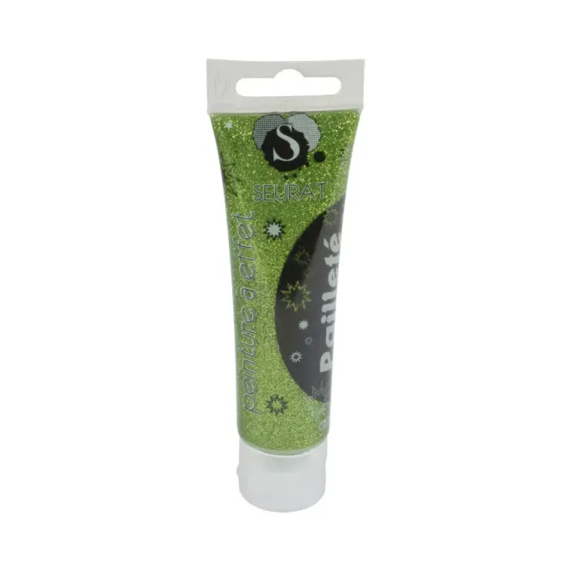 PEINTURE GLITTER 60ML VERT
