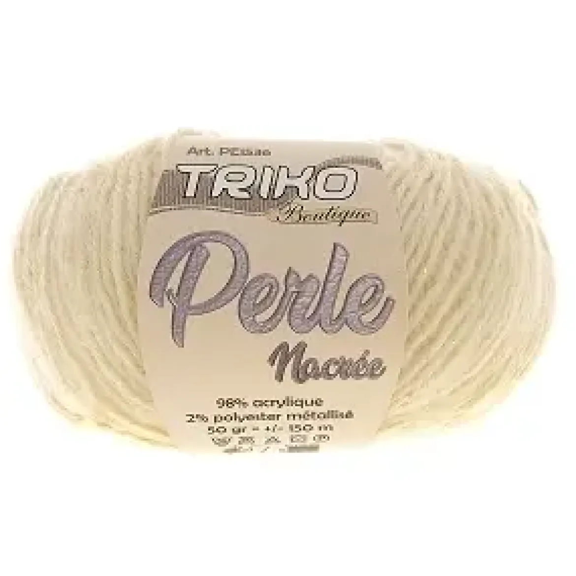 PELOTE 50G PERLE NACREE