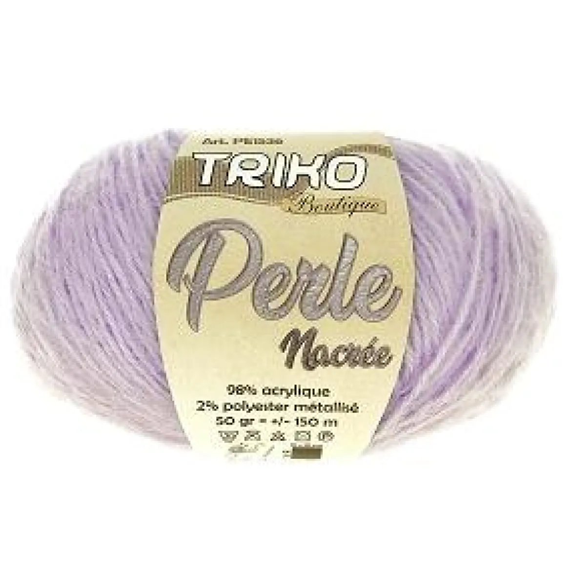 PELOTE 50G PERLE NACREE