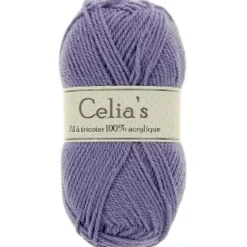 10 PELOTES DE FIL CELIA S ACRYLIQUE 50G