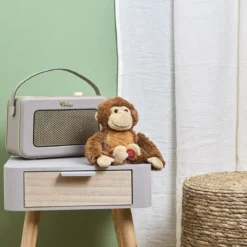 PELUCHE GORILLE GALIPETTE A PILES