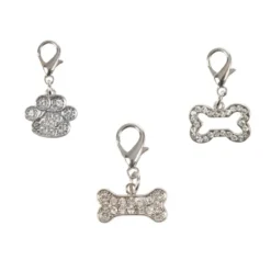 PENDENTIF COLLIER METAL 2.5CM OS PATTE