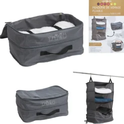 PENDERIE DE VOYAGE PLIABLE 54X44X29CM