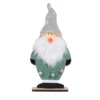 PERE NOEL A POSER GRELOTS VERT D EAU H.29CM