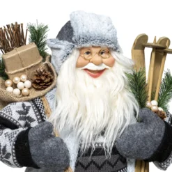 PERE NOEL TRADITIONNEL SKI 60CM