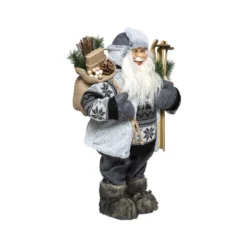 PERE NOEL TRADITIONNEL SKI 45CM