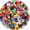 PERLES A REPASSER OPAQUES MULTICOLORES 0.5CM X5300 PIECES
