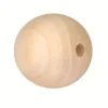 PERLES RONDES BOIS 2.5CM X15 PIECES