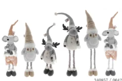 PERSONNAGE 130CM SOURIS RENNE ET HIBOU JAMBES TELESCOPES