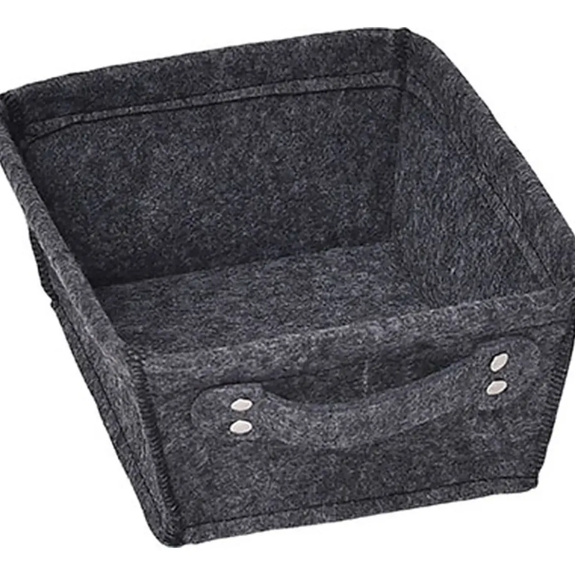 PETITE PANIERE DRESSING EVASEE EN FEUTRINE AVEC UNE POIGNEE