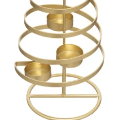 PHOTOPHORE SAPIN BOUGIE CHAUFFE PLAT H.40CM