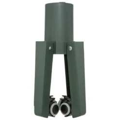PIED DE SAPIN METAL AVEC ROULETTES
