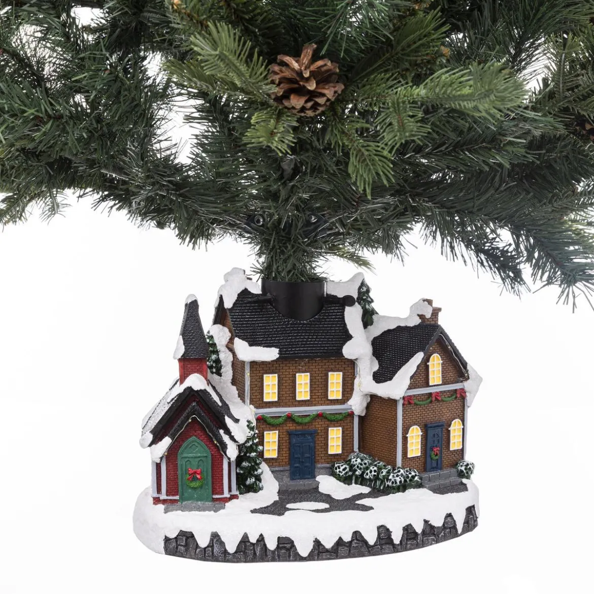 PIED DE SAPIN VILLAGE BLANC