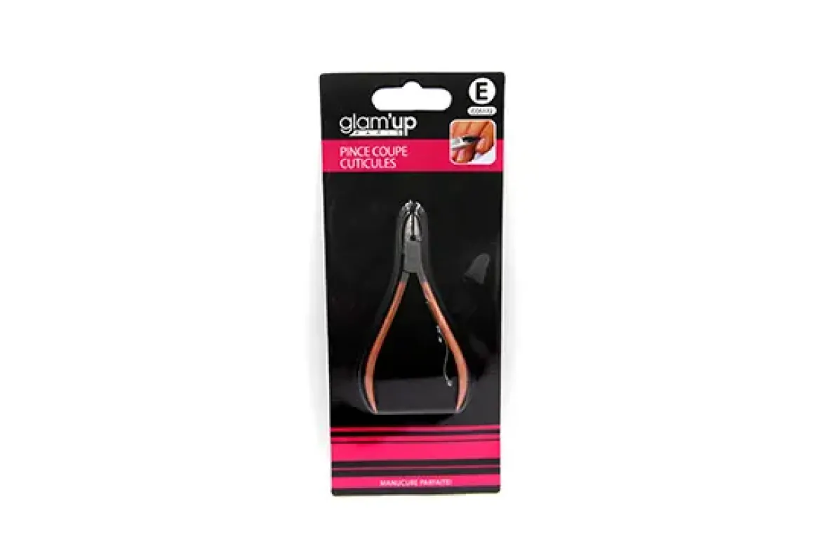 PINCE COUPE CUTICULE ROSE