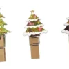 PINCES A LINGE SAPINS BOIS 4X2X1CM X10 PIECES