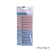 12 PINCES LINGE PLASTIQUE GREGE BLEU 8.4CM