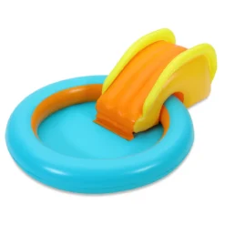 PISCINE AVEC TOBOGAN 1.14MX86CMX35CM