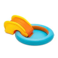 PISCINE AVEC TOBOGAN 1.14MX86CMX35CM
