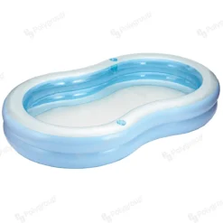 PISCINE LAGON BLEU CELESTE 262X159X46CM