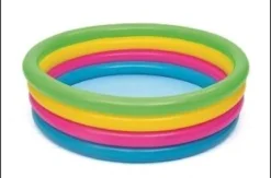 PISCINE RONDE 4 BOUDINS D.157X46CM