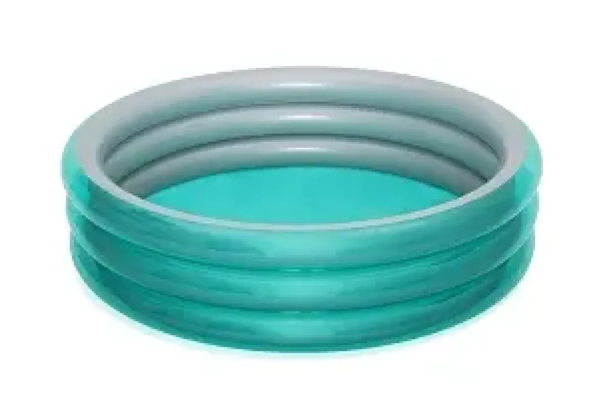 PISCINE RONDE METALLIC 3 BOUDINS D.201X53CM