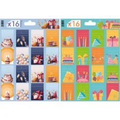 PLANCHE STICKERS FESTIFS