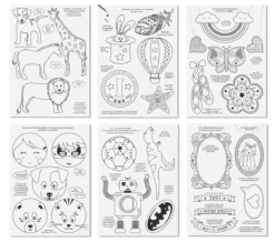 PLASTIQUE MAGIQUE TRANSLUCIDE 20X30 CM X 3 PCS
