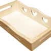PLATEAU BOIS DECOUPE COEURS 22 X 13 X 5 CM