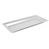 PLATEAU RECTANGULAIRE ARGENT 36X17X2CM